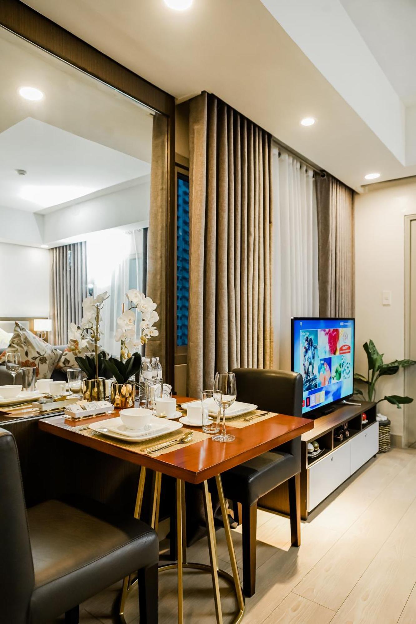 Luxe Suite At Bcct - Bgc'S Prime Studio - Gym, Infinity Pool With Breathtaking Skyline View Taguig Eksteriør bilde