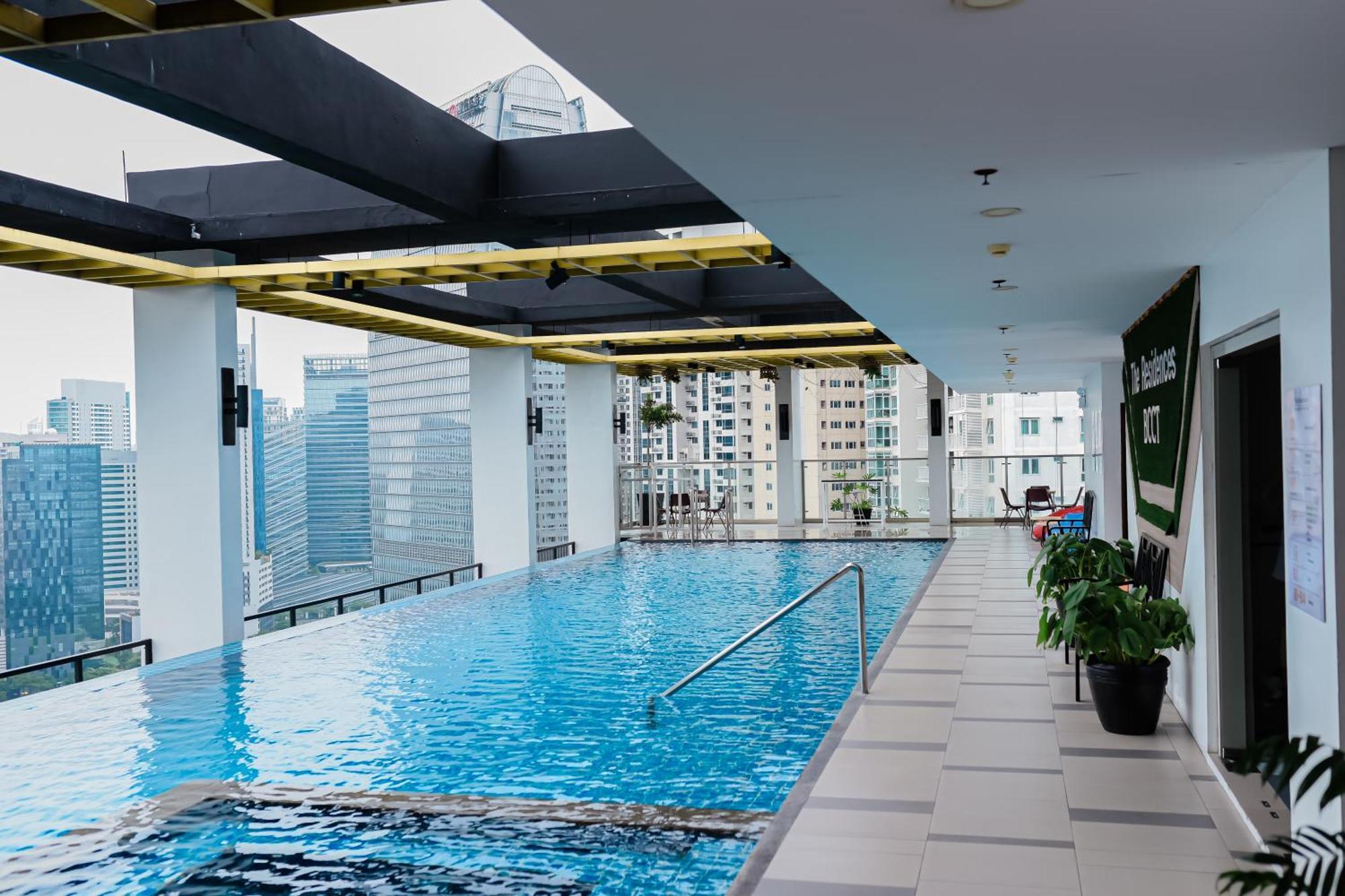 Luxe Suite At Bcct - Bgc'S Prime Studio - Gym, Infinity Pool With Breathtaking Skyline View Taguig Eksteriør bilde